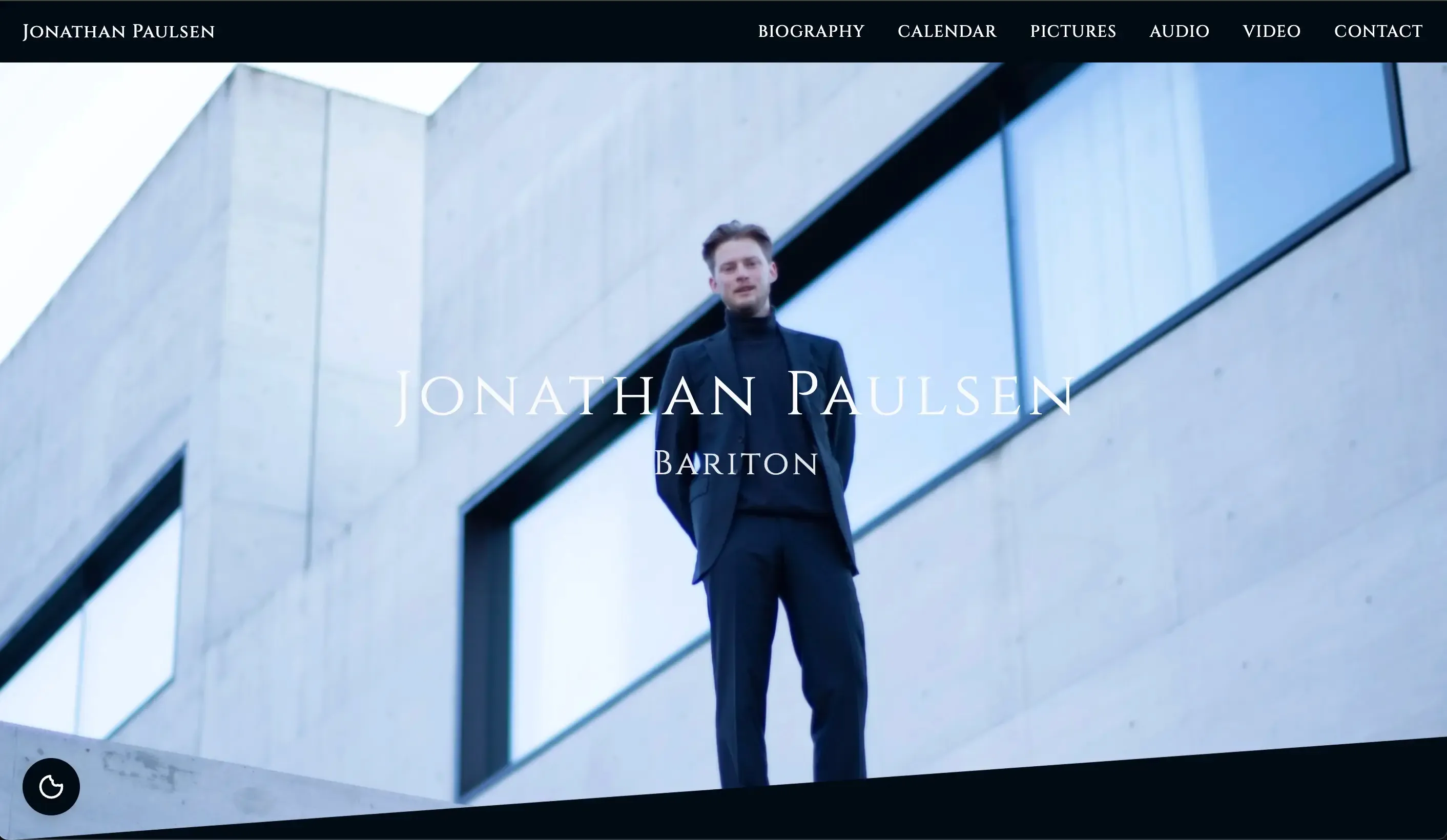 Jonathan Paulsen, Bariton website preview