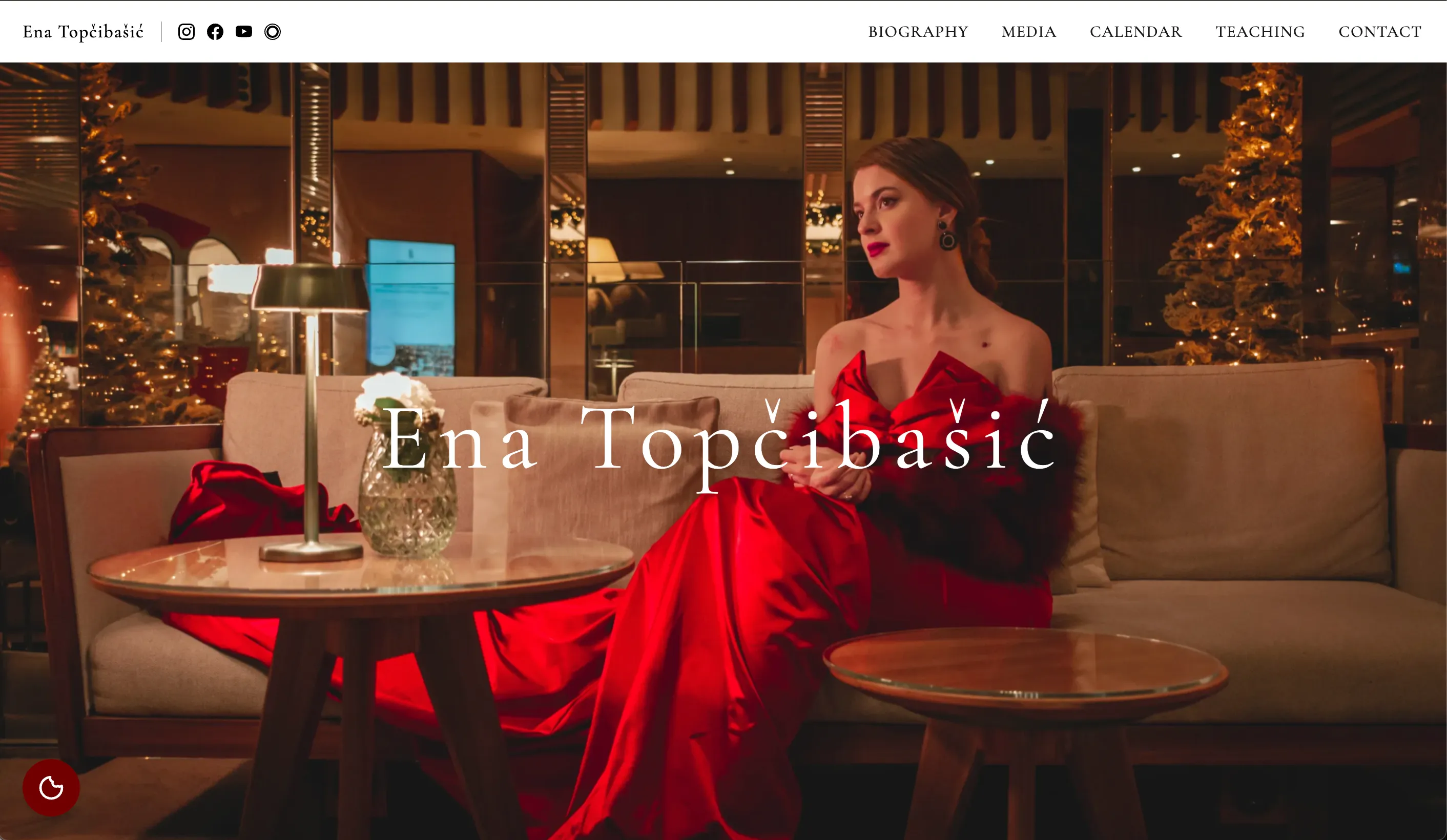 Ena Topčibašić, Soprano website preview