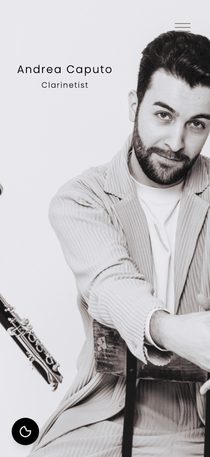 Andrea Caputo website preview