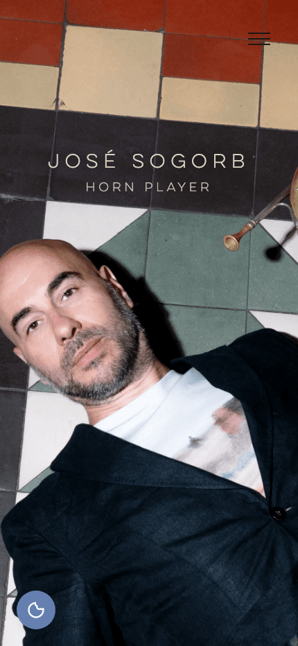 Jóse Sogorb website preview