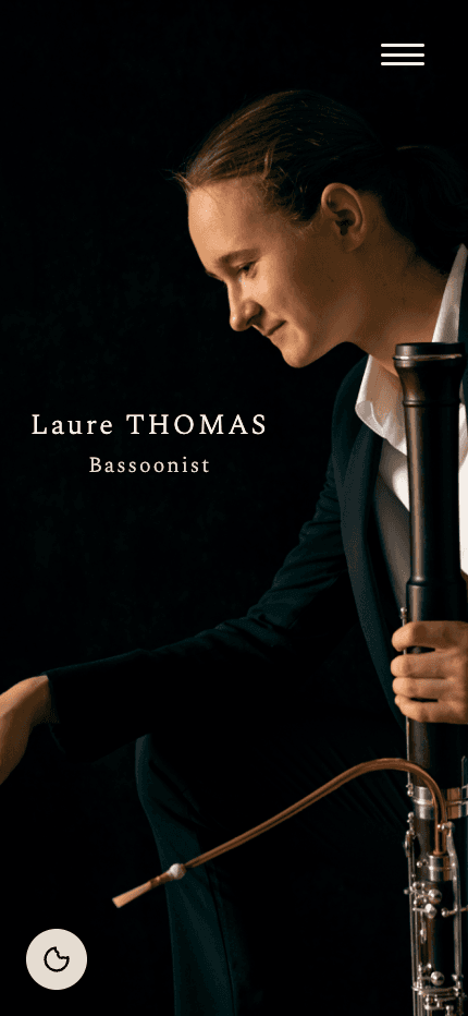 Laure Thomas website preview